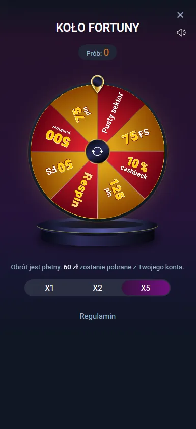 Dzienna ruletka z bonusami