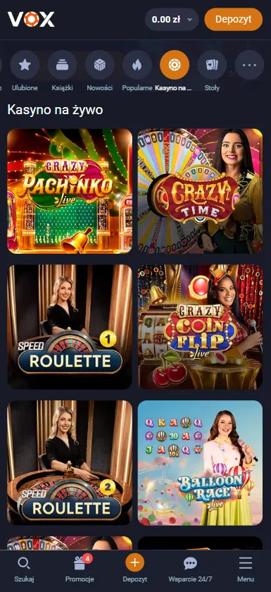 Rozgrywki z prawdziwymi krupierami