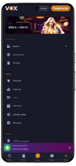 Atsisiuntimo skyrius